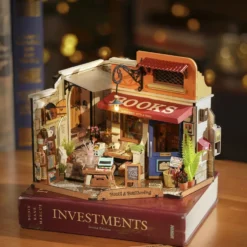 Robotime Librería Maqueta