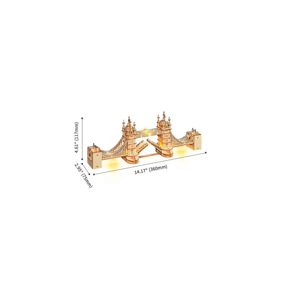 Robotime Tower Bridge Maqueta de Madera