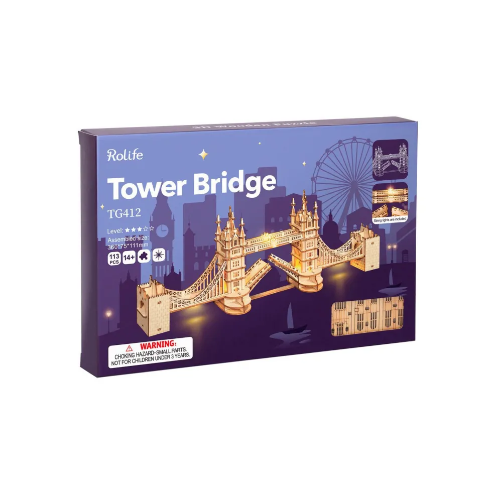 Robotime Tower Bridge Maqueta de Madera