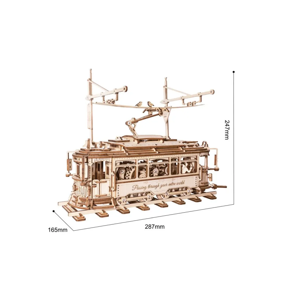 Robotime Tranvía Clásico Maqueta de Madera