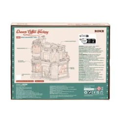 ROKR Dream Coffe Factory Puzzle 3D Mecánico