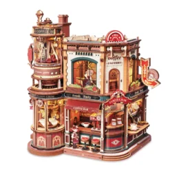 ROKR Dream Coffe Factory Puzzle 3D Mecánico