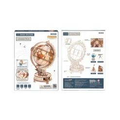 ROKR Luminous Globe Versión Eléctrica Kit de Construcción DIY