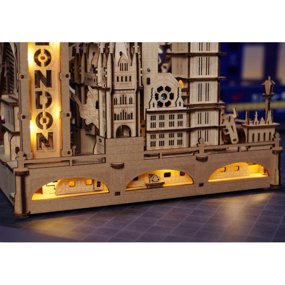 Rokr Marble Run Travel London Rompecabezas 3D de Madera