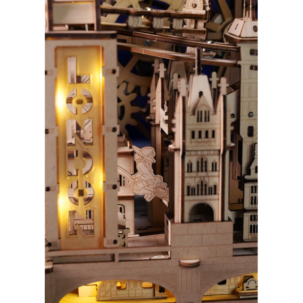Rokr Marble Run Travel London Rompecabezas 3D de Madera