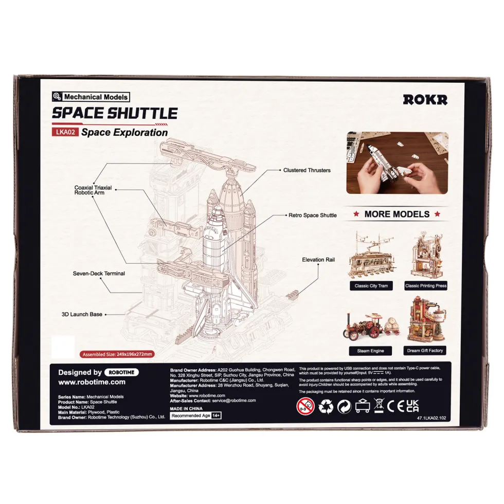 Rokr Space Shuttle Maqueta