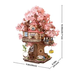 Rolife Maqueta Sakura Tree House