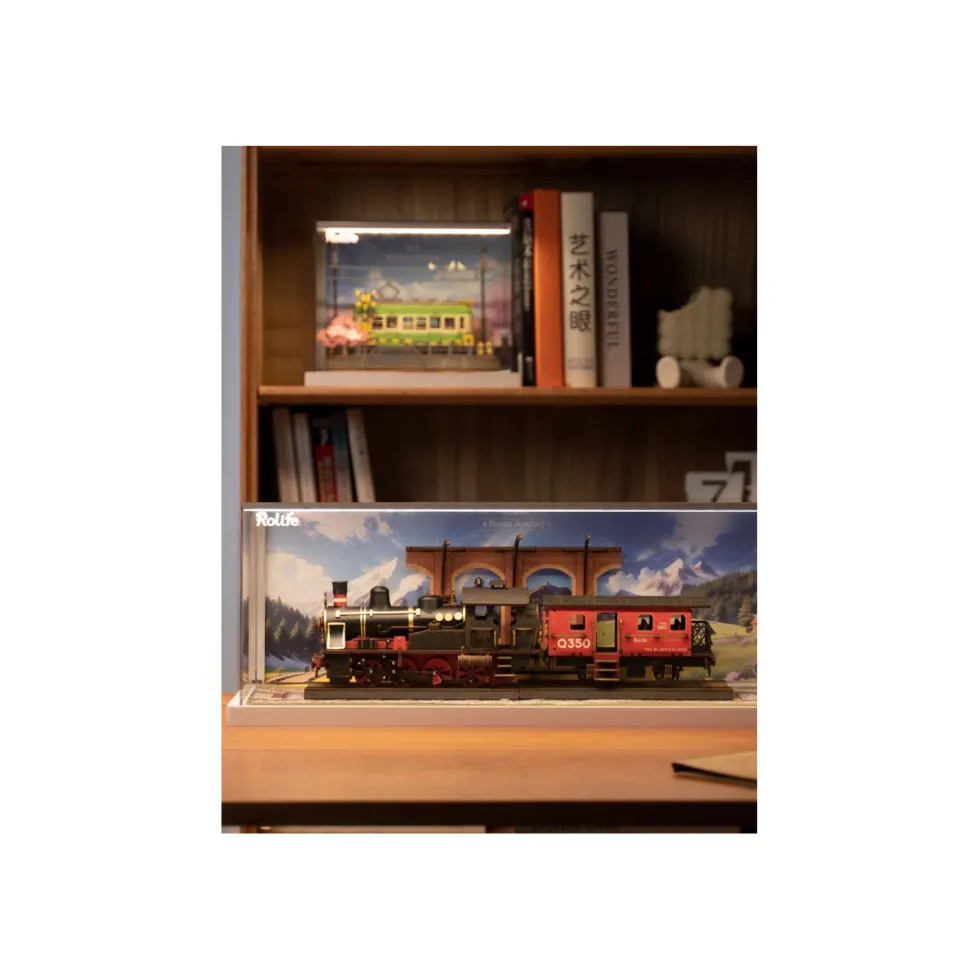 Rolife Steam Journey Rompecabezas 3D de Madera