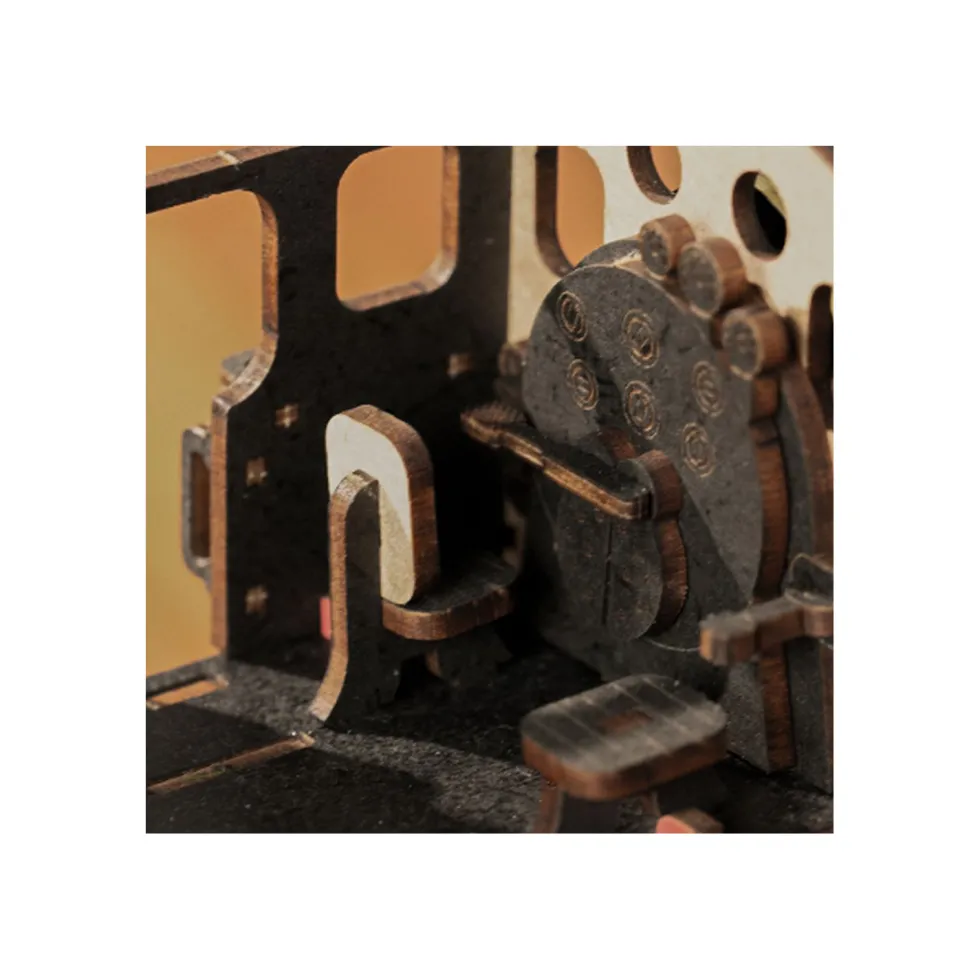 Rolife Steam Journey Rompecabezas 3D de Madera