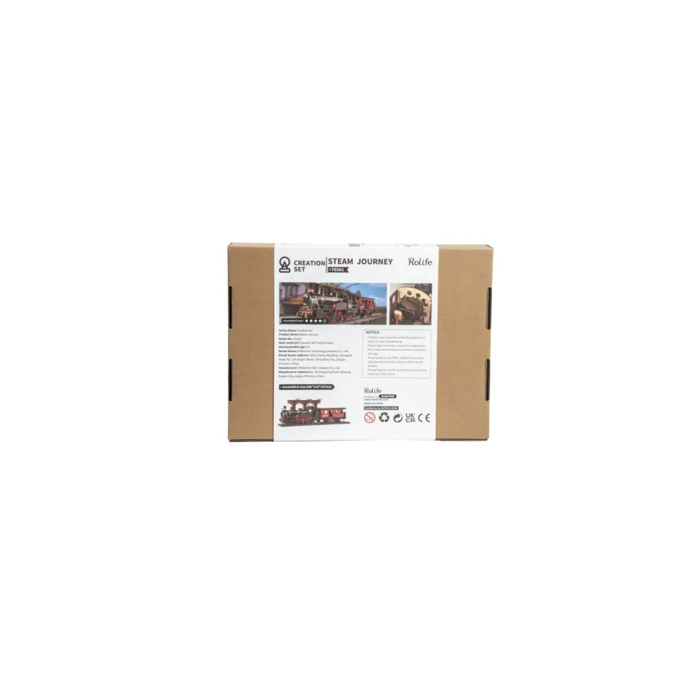 Rolife Steam Journey Rompecabezas 3D de Madera