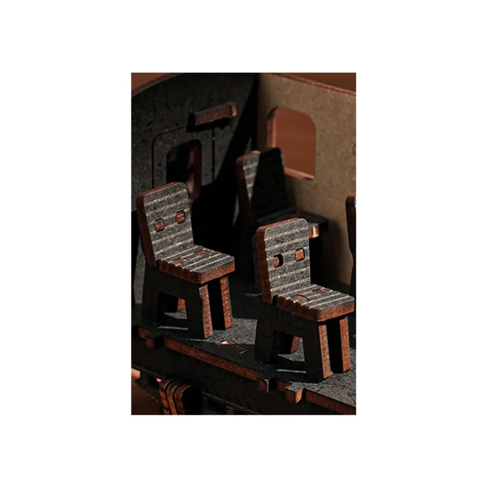 Rolife Steam Journey Rompecabezas 3D de Madera