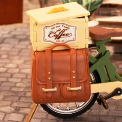 Rolife Travel Street Aromatic Coffee Cart Maqueta