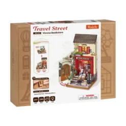 Rolife Vienna Bookstore Maqueta de Madera