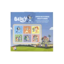 Rompecabezas 9 Cubos Bluey