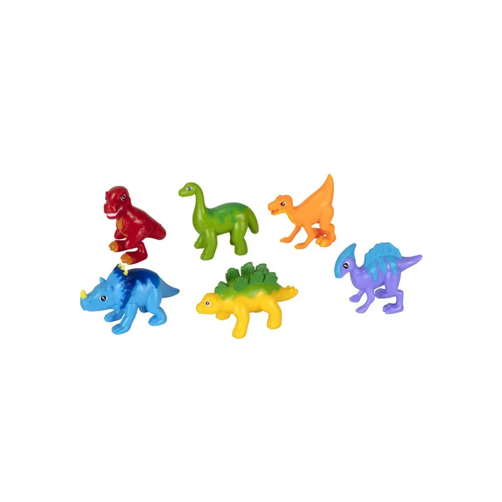 Set de 6 Dinosaurios