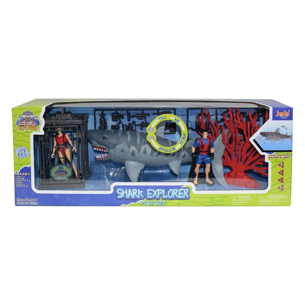 Set de Rescate Tiburón con Luz y Sonido