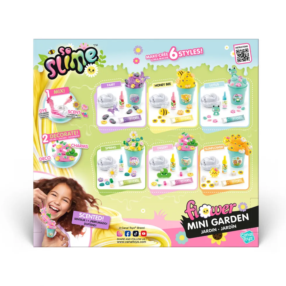 Slime Flower Mini Garden Jardín