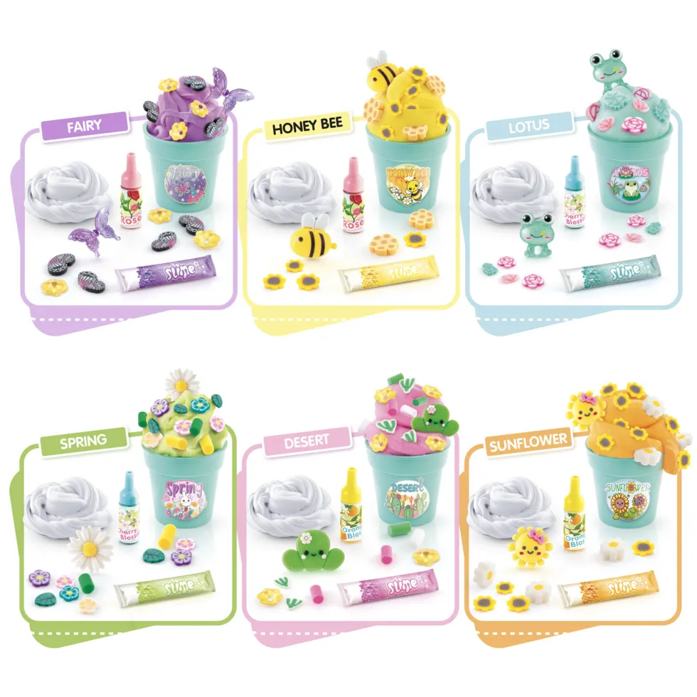 Slime Flower Mini Garden Jardín