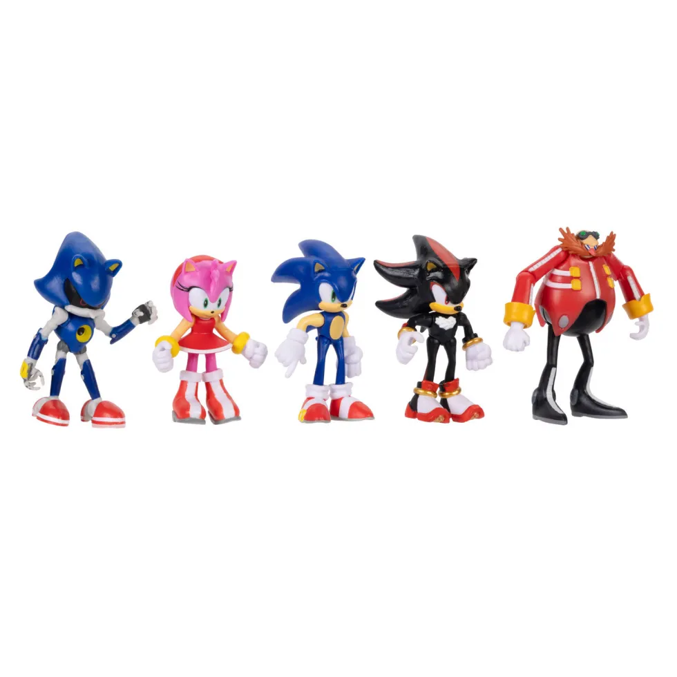 Sonic The Hedgehog Multipack con 5 Figuras