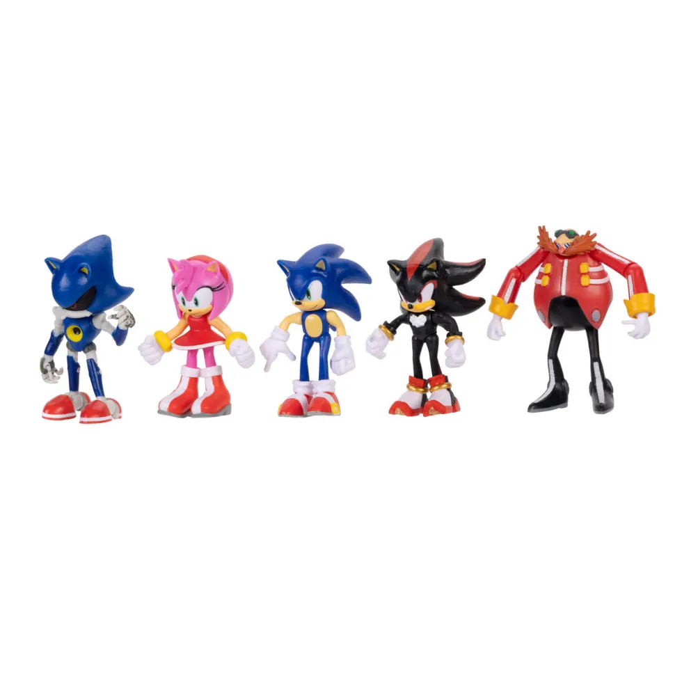 Sonic The Hedgehog Multipack con 5 Figuras