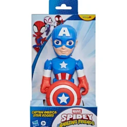 Spidey and his Amazing Friends Figura Capitán América: Steve Rogers