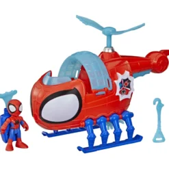 Spidey and His Amazing Friends Figura Spidey con Spidey-Cóptero