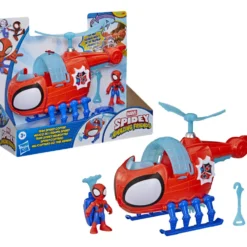 Spidey and His Amazing Friends Figura Spidey con Spidey-Cóptero