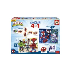 Spidey And His Amazing Friends Superpack 4 en 1