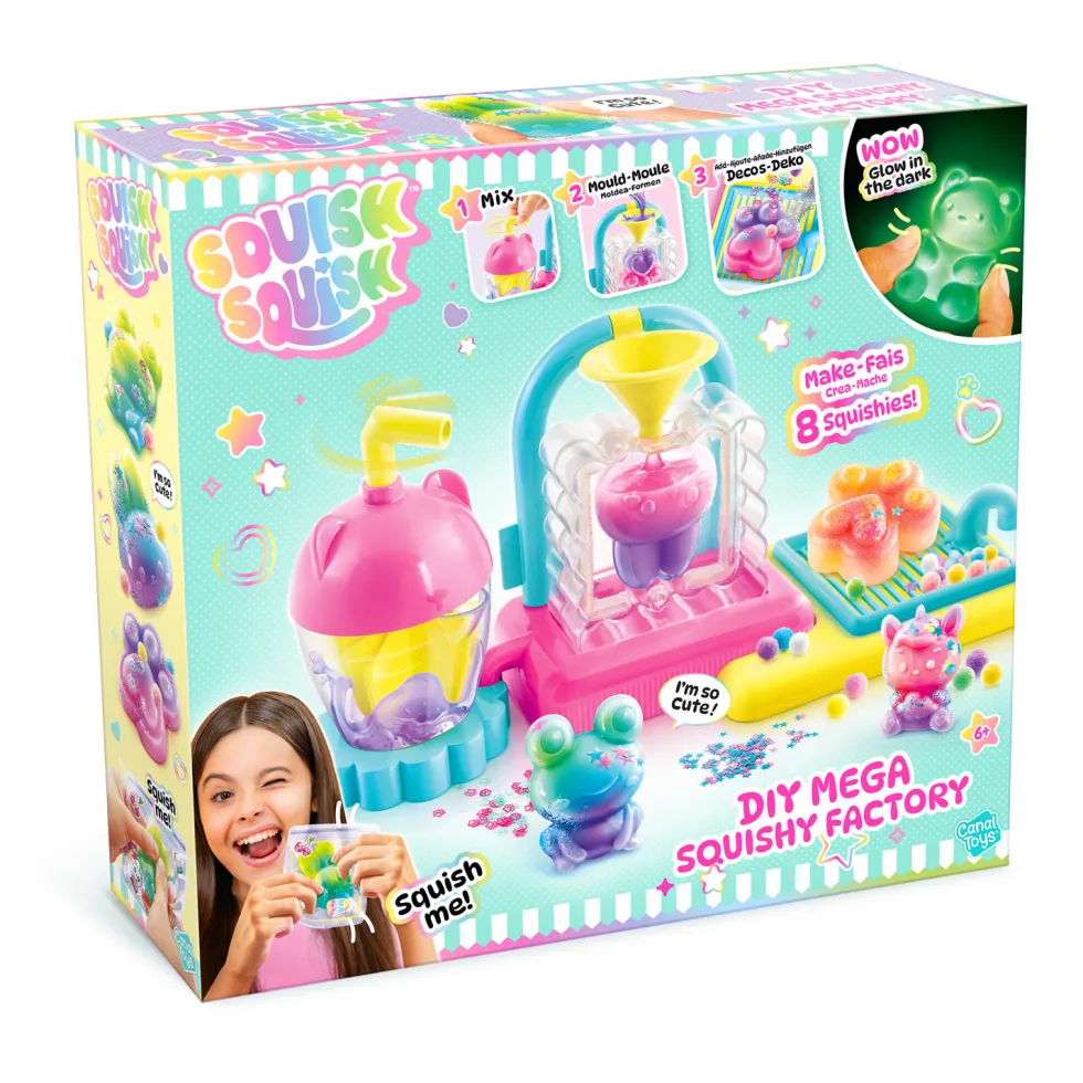 Squish Squish Diy Mega Squishy Factory