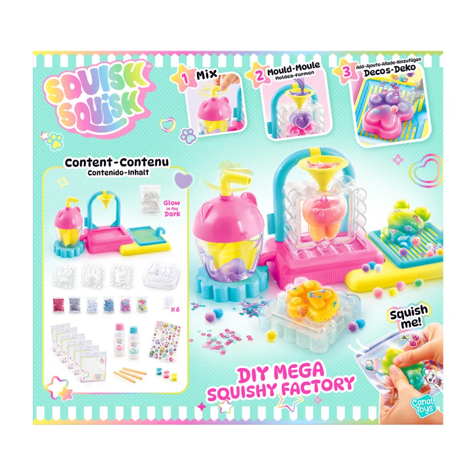 Squish Squish Diy Mega Squishy Factory