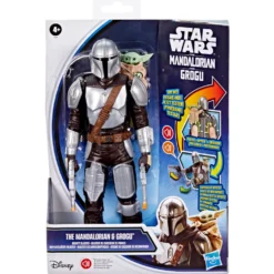Star Wars Figura Electrónica The Mandalorian and Grogu