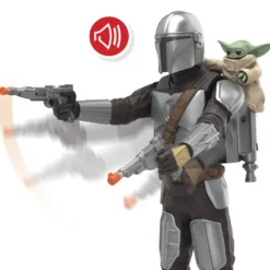 Star Wars Figura Electrónica The Mandalorian and Grogu