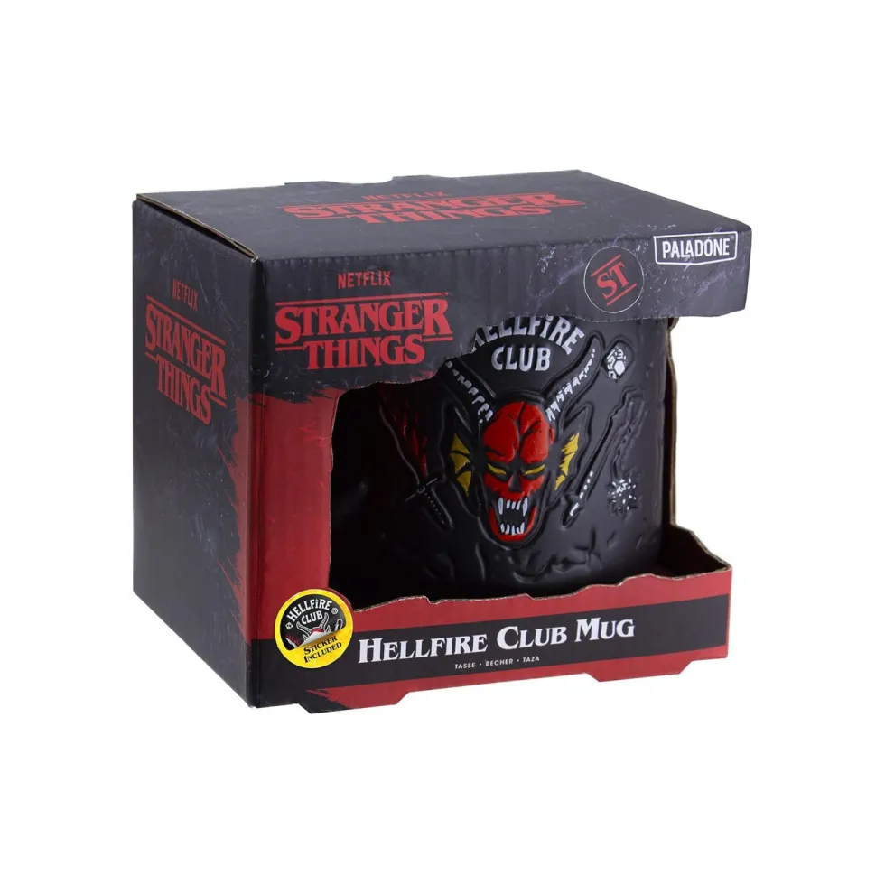 Stranger Things Taza Hellfire Club
