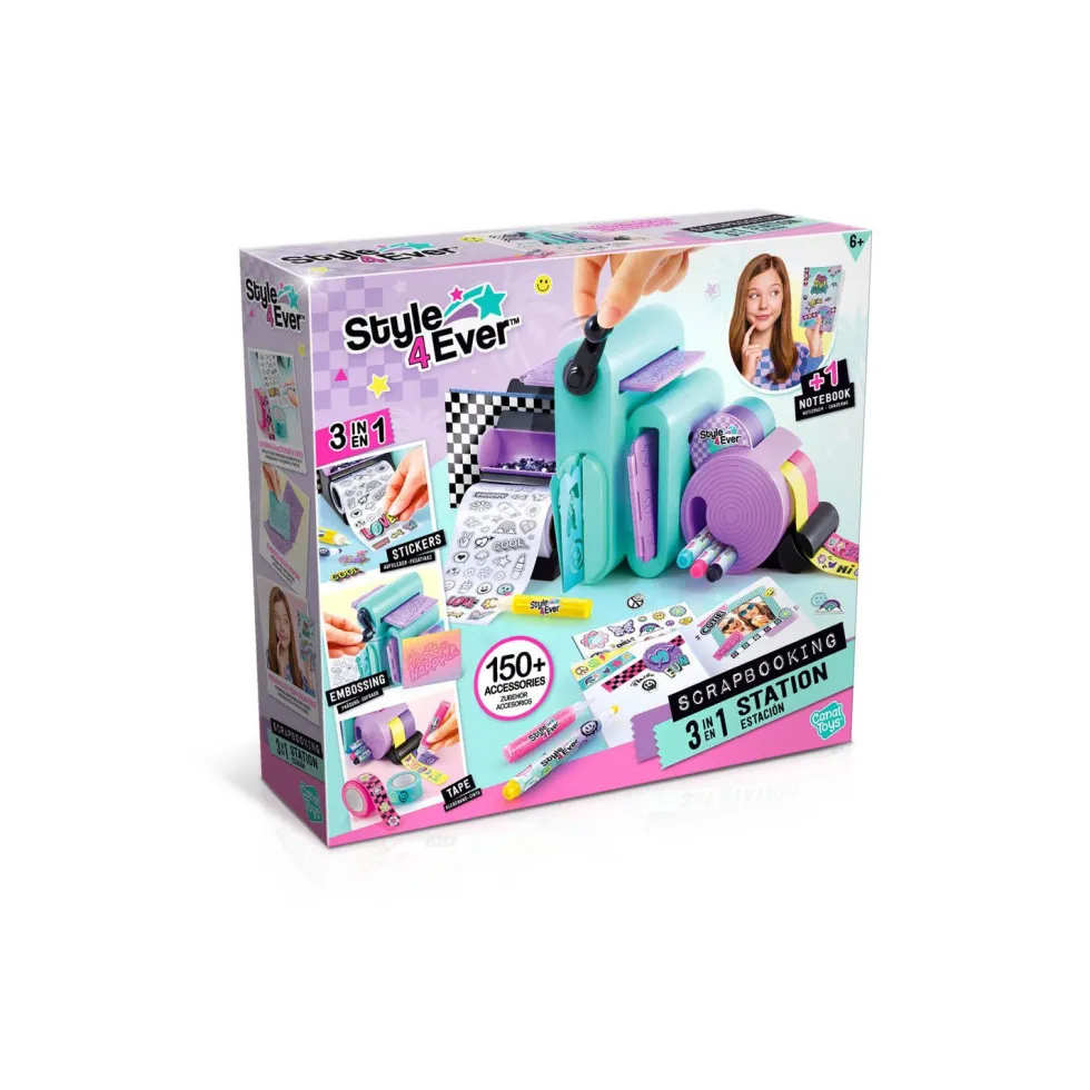 Style 4 Ever Estación de Scrapbooking 3 En 1
