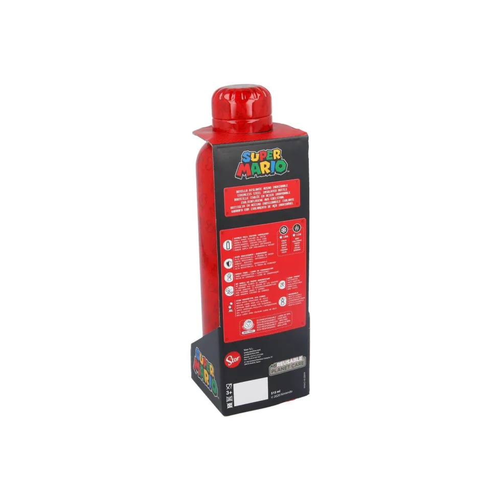 Super Mario Botella Termo Acero Inoxidable 515 ml