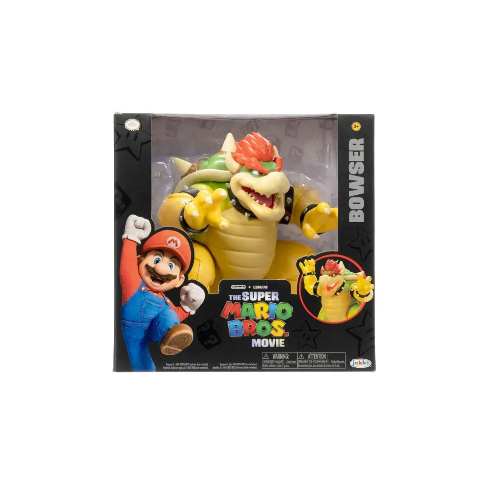 Super Mario La Película Figura Bowser 20 cm