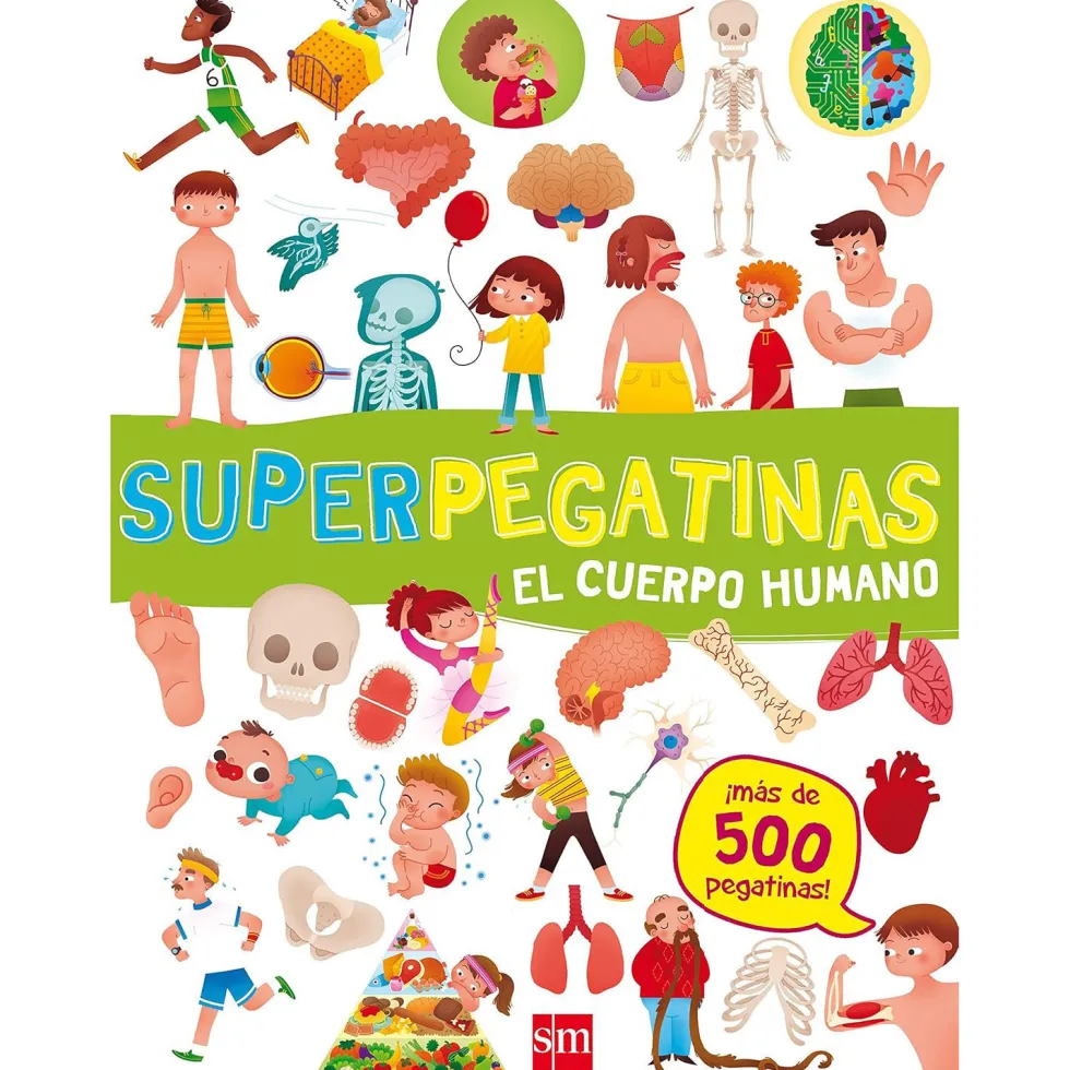 Superpegatinas El Cuerpo Humano
