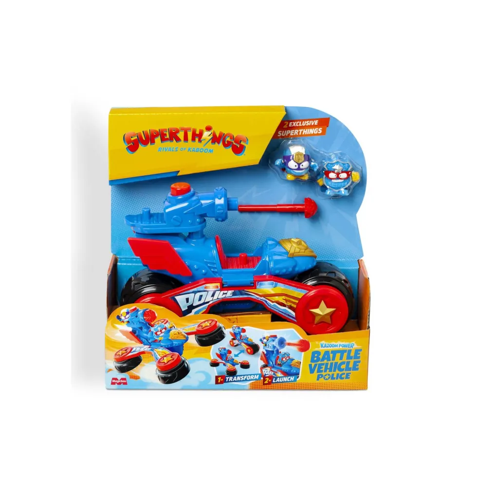 Superthings Kazoom Power Battle Vehicle Police