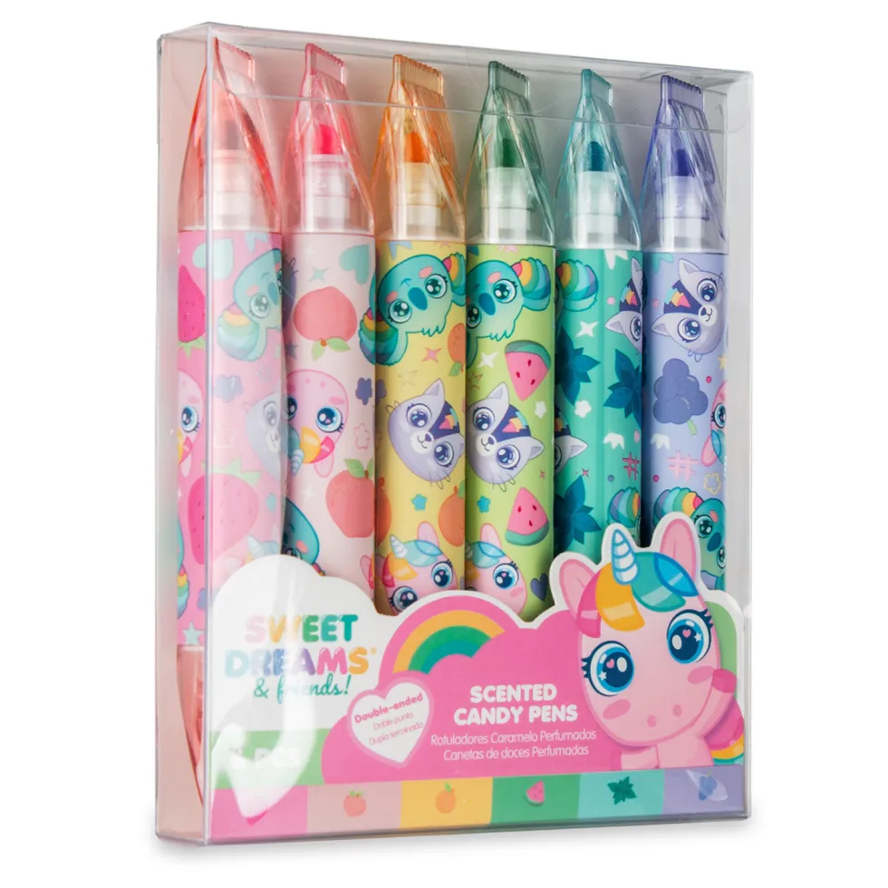 Sweet Dreams and Friends Estuche de Marcadores Caramelo Perfumados