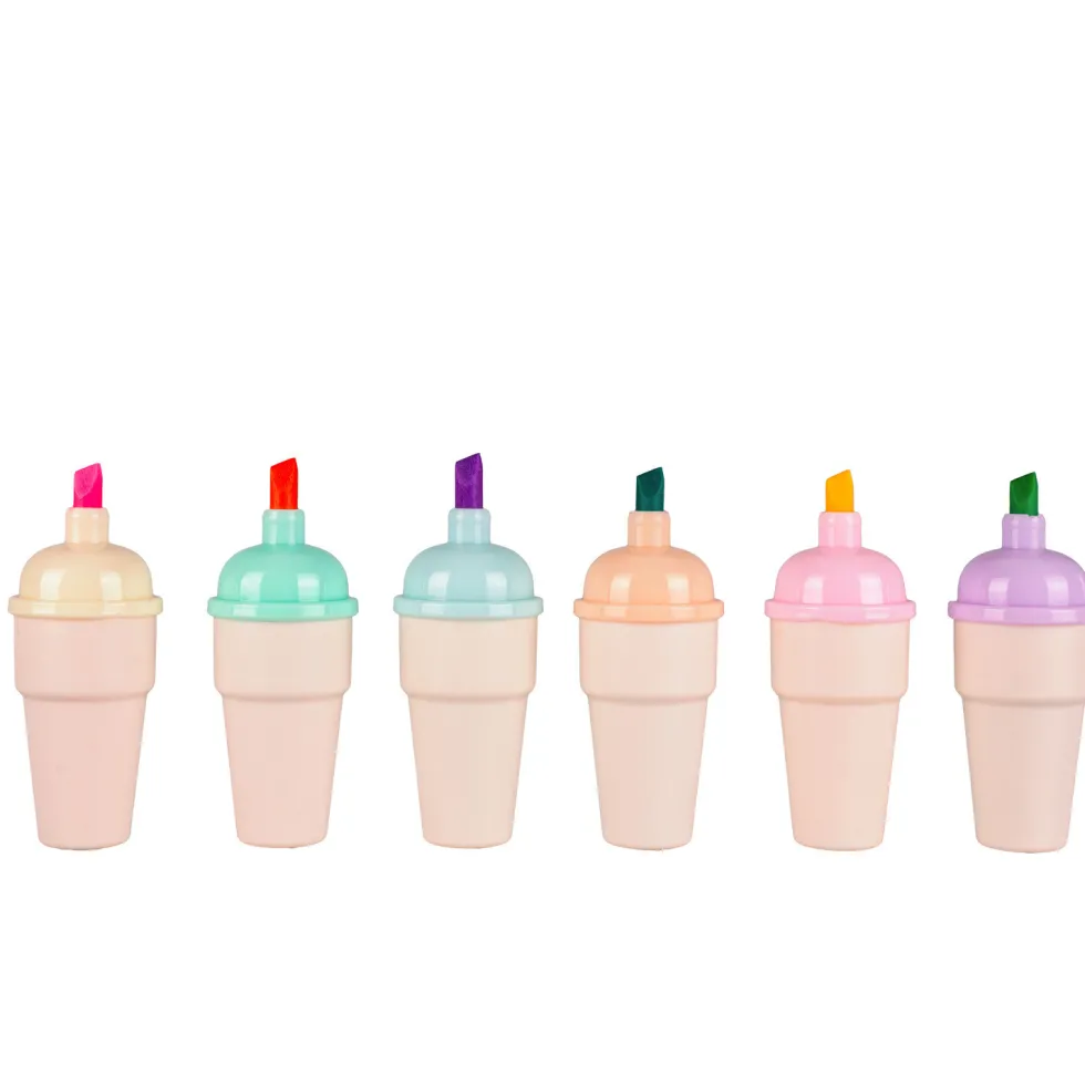 Sweet Dreams and Friends Set 6 Marcadores con Forma de Helado