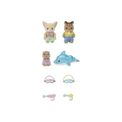 Sylvanian Families Amigos de la Guardería - Fiesta en la Piscina