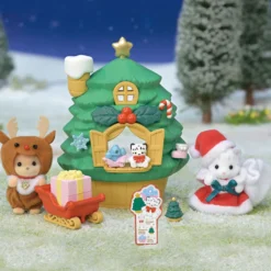 Sylvanian Families Casa del Árbol de Navidad de Santa
