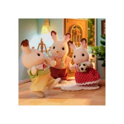 Sylvanian Families Familia Conejo Chocolate