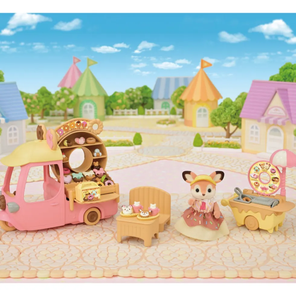 Sylvanian Families Furgoneta de Donuts
