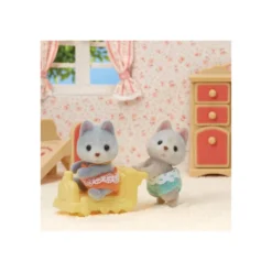 Sylvanian Families Gemelos Husky