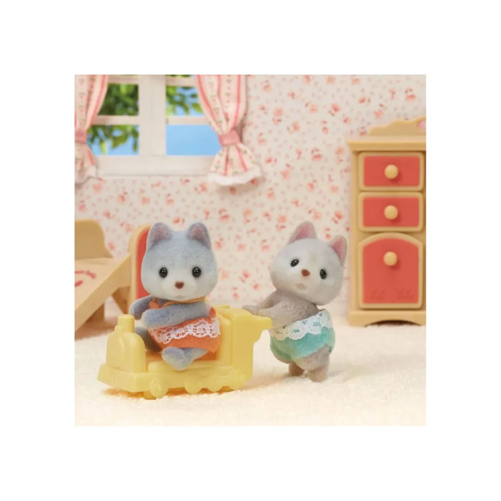 Sylvanian Families Gemelos Husky