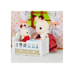 Sylvanian Families Set de Cuna Crème Conejo Chocolate