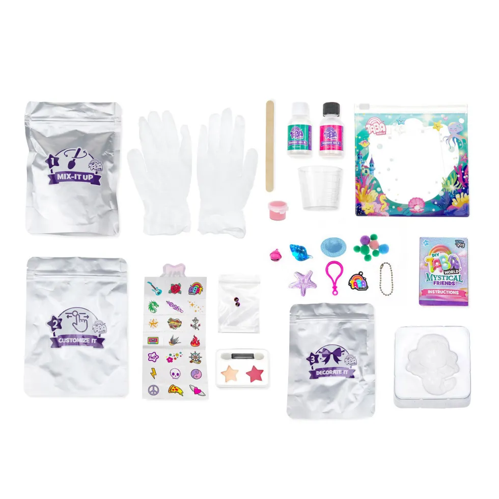 Taba World Mystical Friends Set Crea tu Taba Squishy Varios Modelos