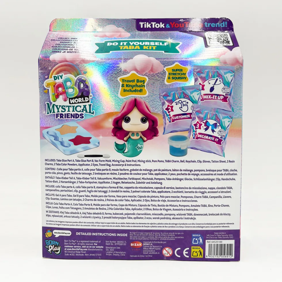 Taba World Mystical Friends Set Crea tu Taba Squishy Varios Modelos