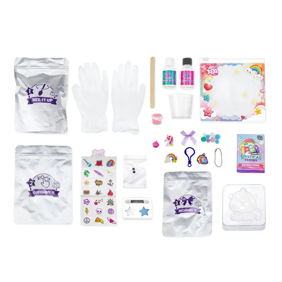 Taba World Mystical Friends Set Crea tu Taba Squishy Varios Modelos